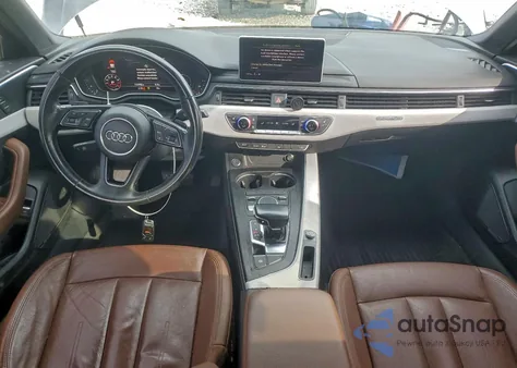 2017 Audi A4 Premium Plus z USA, uszkodzony, nr VIN WAUENAF48HN034237